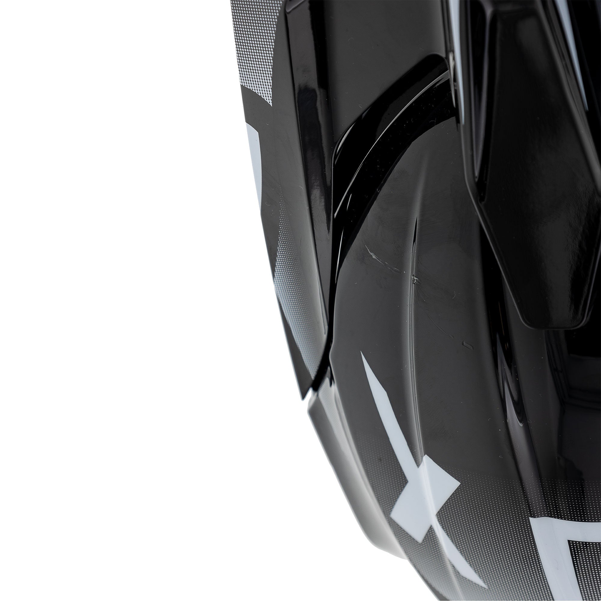 Open-box.Fox Racing Black V1 Leed Motocross Helmet DOT Offroad MotoX MIPS SDP234