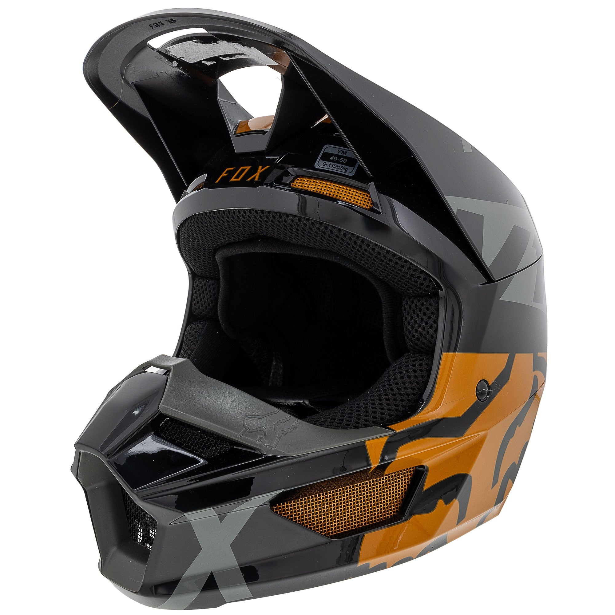 Fox Racing 28357-595-YM Youth V1 Skew Helmet