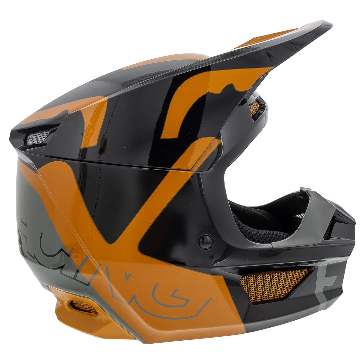 Open-box.Fox Racing Youth V1 Skew Helmet DOT Certified Lightweight MotoX SDP254