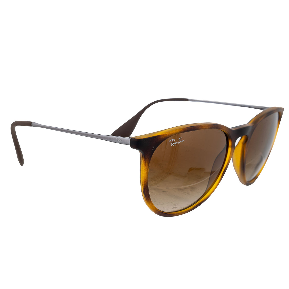 Open-box.Ray-Ban RB4338 Sunglasses Light Havana Frame/Gradient Brown Lens SDP267