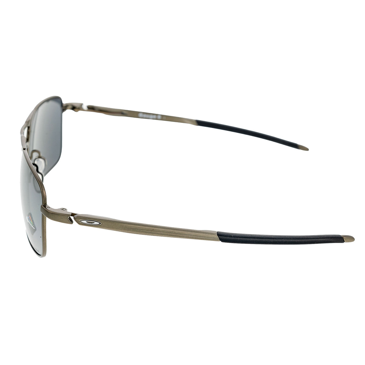Open-box.Oakley Gauge 6 Sunglasses Pewter Frame Prizm Black Polarized  SDP280