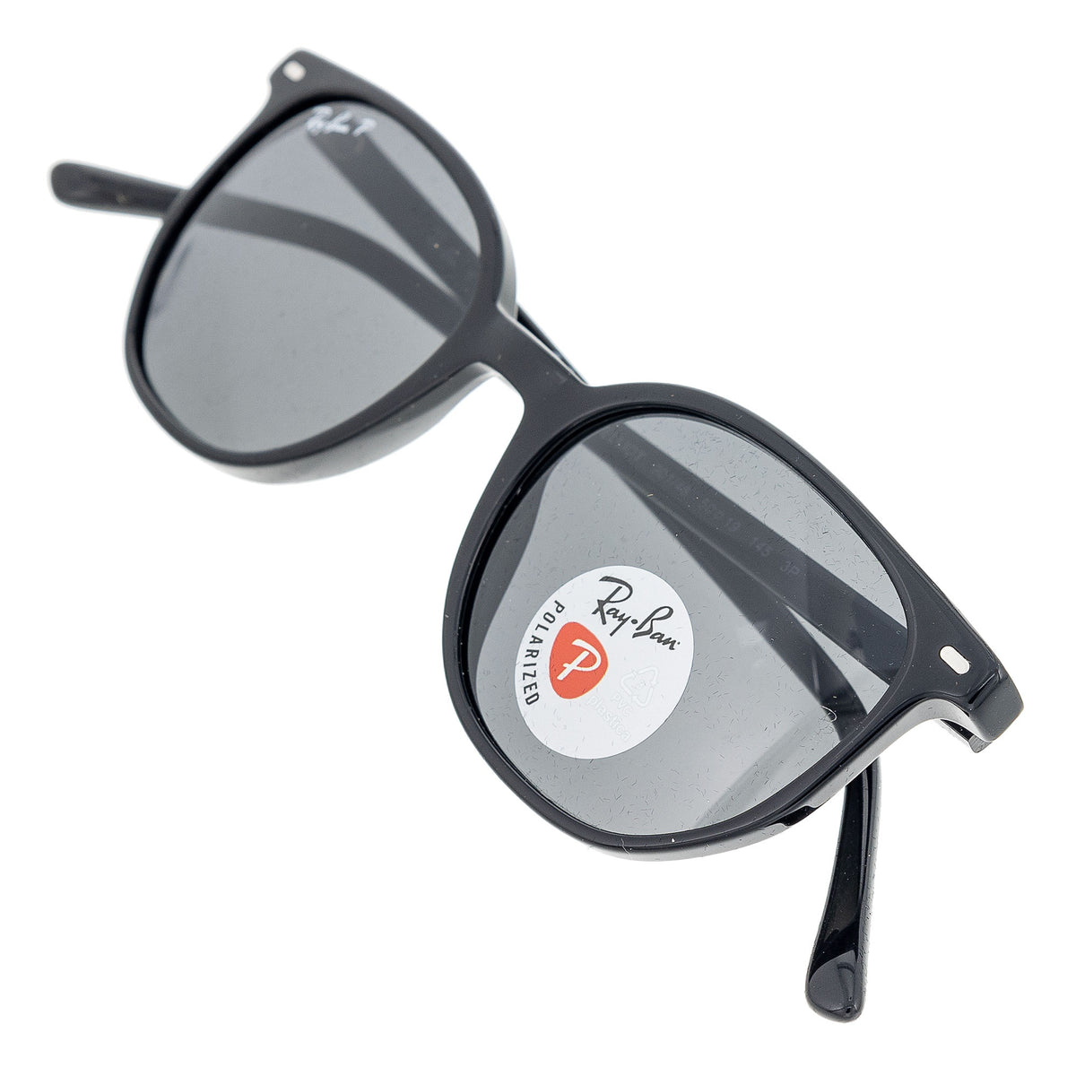 Open-box.Ray-Ban RB2197 Elliot Square Sunglasses, Black/Polarized , 50 mm SDP283