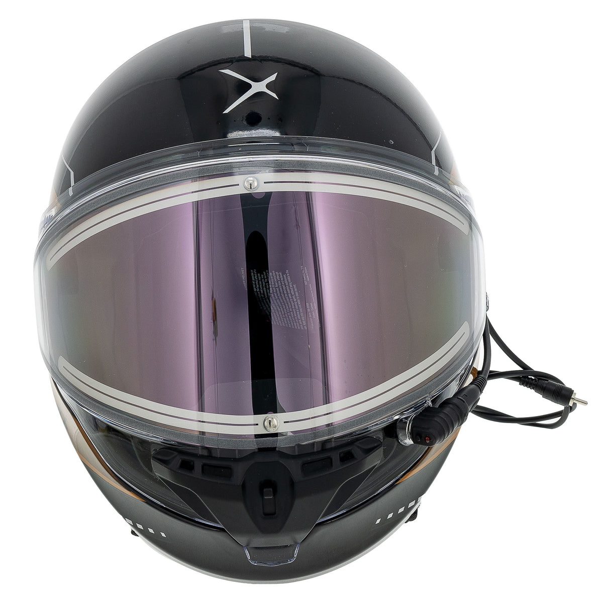 Open-box.CKX Contact FullFace Snowmobile Helmet Artik Electric Shield DOT SDP286