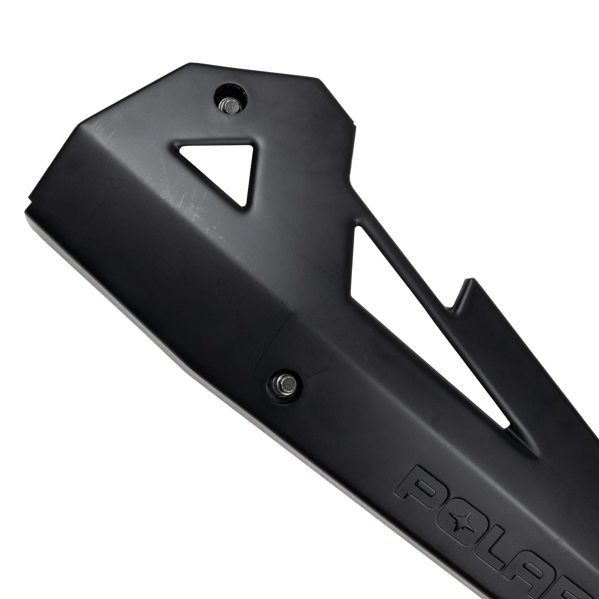Polaris Matte Black Low Profile Rock Slider 2879498-458