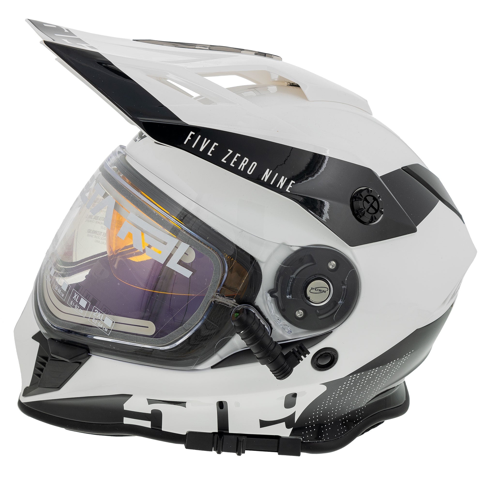 Open-box.Delta R3L Ignite Snowmobile Helmet Dual Electric Shield DOT SDP294