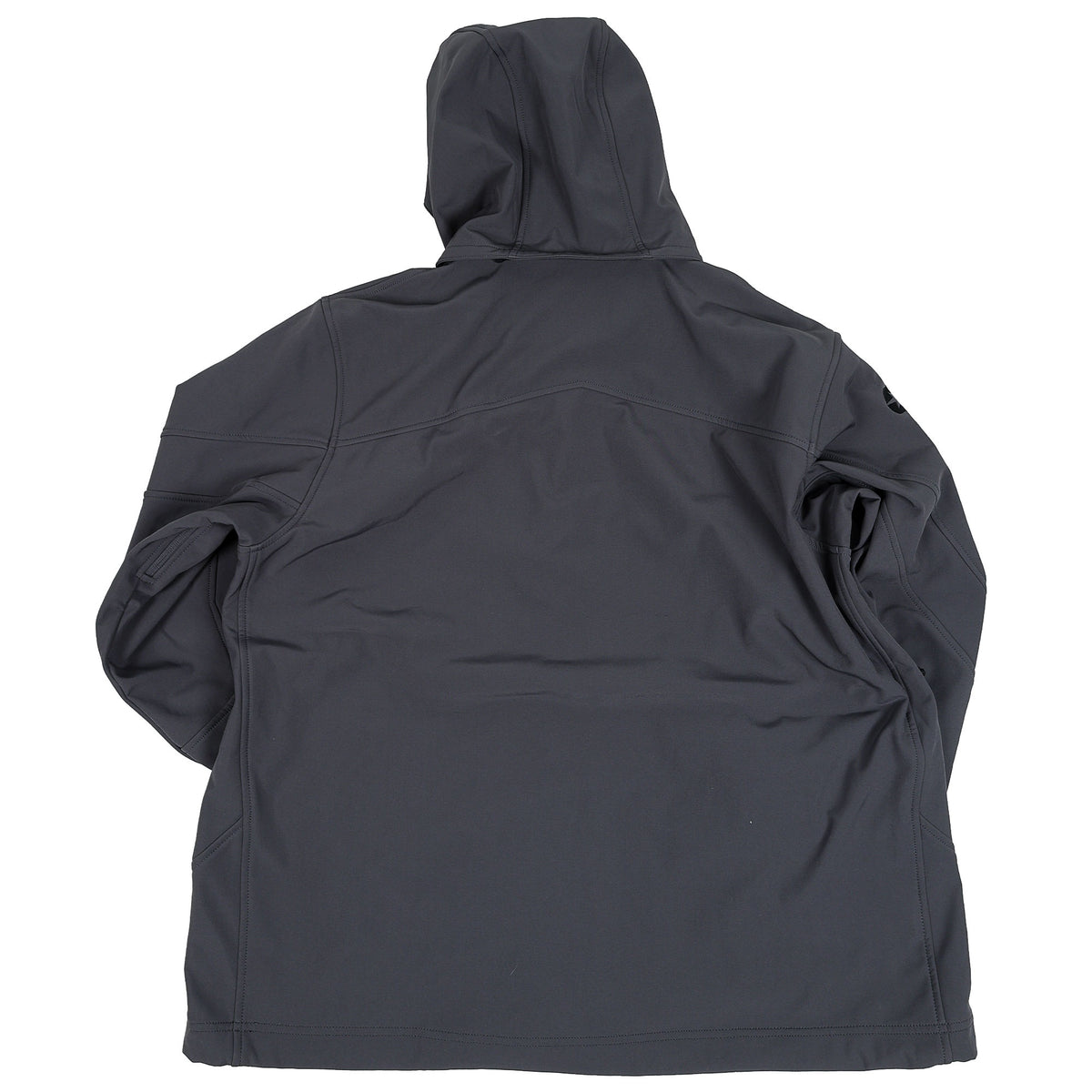 Open-box.Polaris Gray Mens Softshell Jacket Lightweight Warm Fleece Lined SDP312