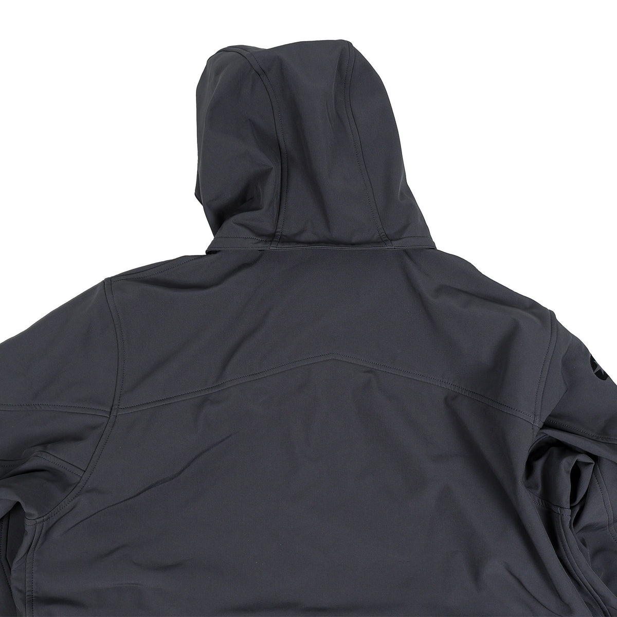 Open-box.Polaris Gray Mens Softshell Jacket Lightweight Warm Fleece Lined SDP312