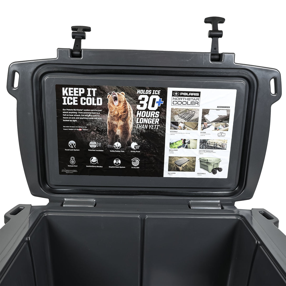 Open-box.Polaris Northstar Cooler 60 Quart Ranger RZR General Xpedition SDP318