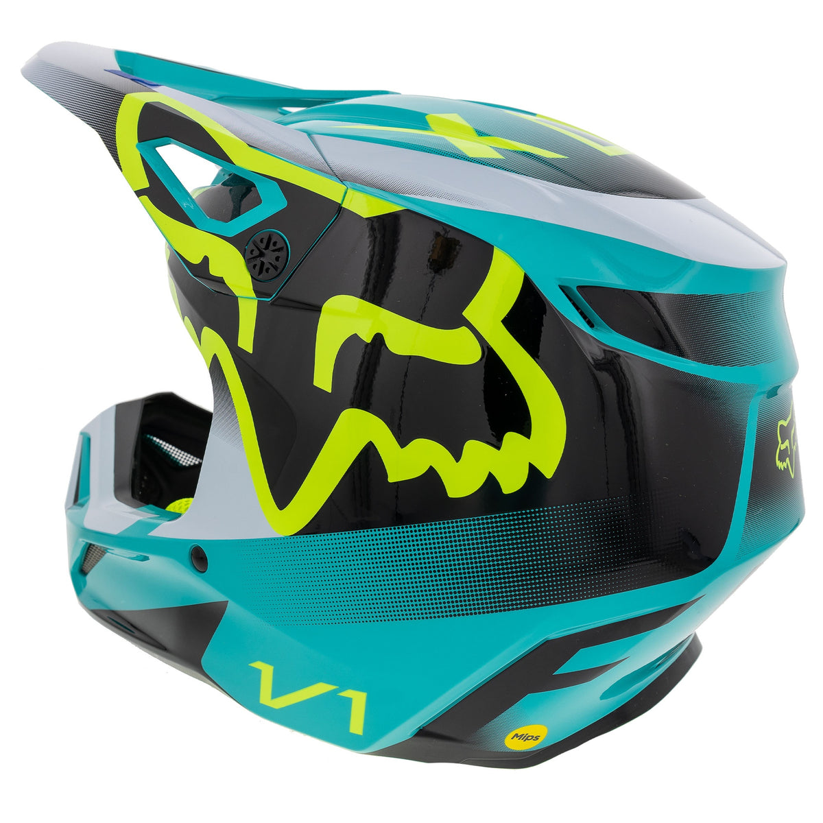Open-box.Fox Racing V1  Motocross Helmet DOT Offroad MotoX Comfort MIPS SDP322