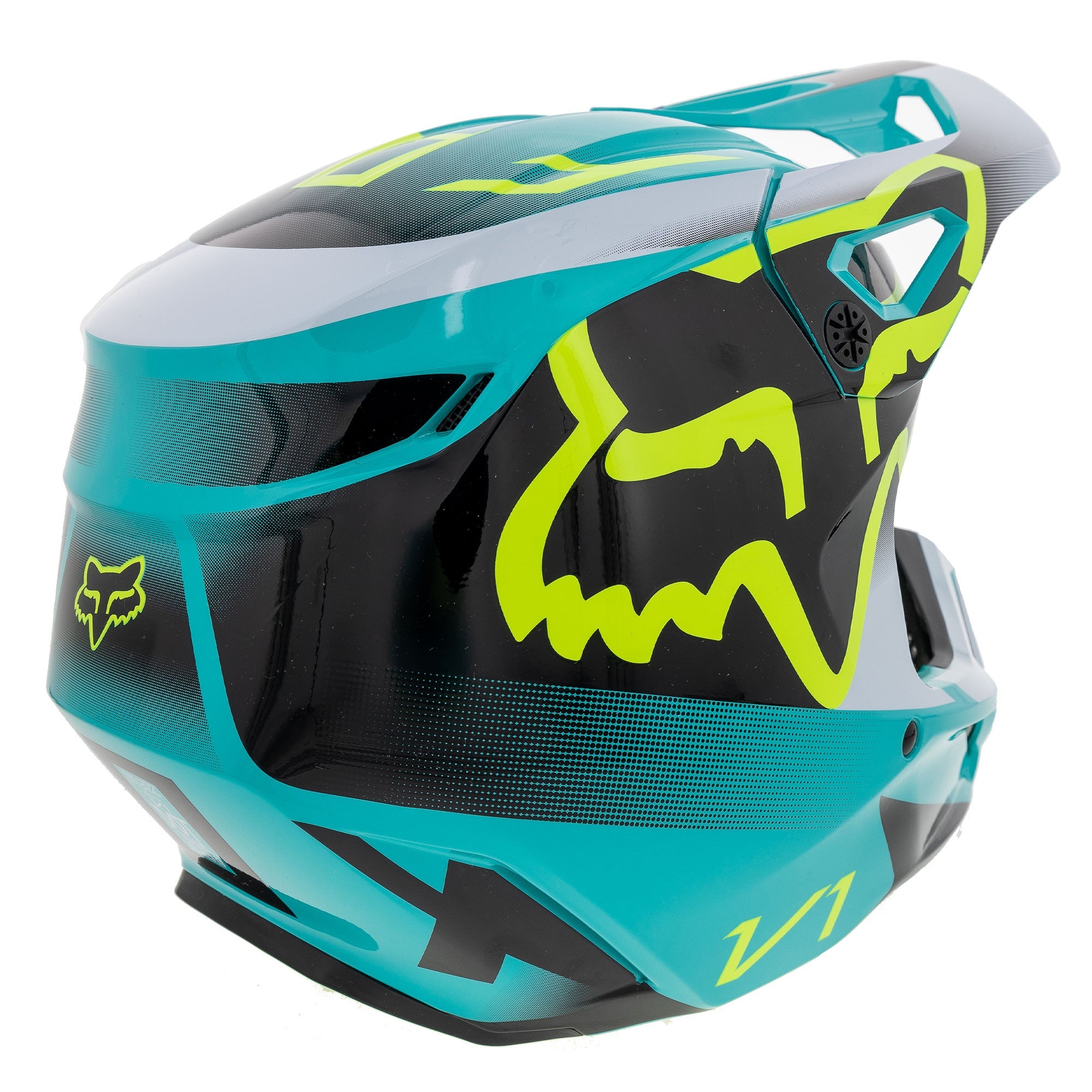 Open-box.Fox Racing V1  Motocross Helmet DOT Offroad MotoX Comfort MIPS SDP322