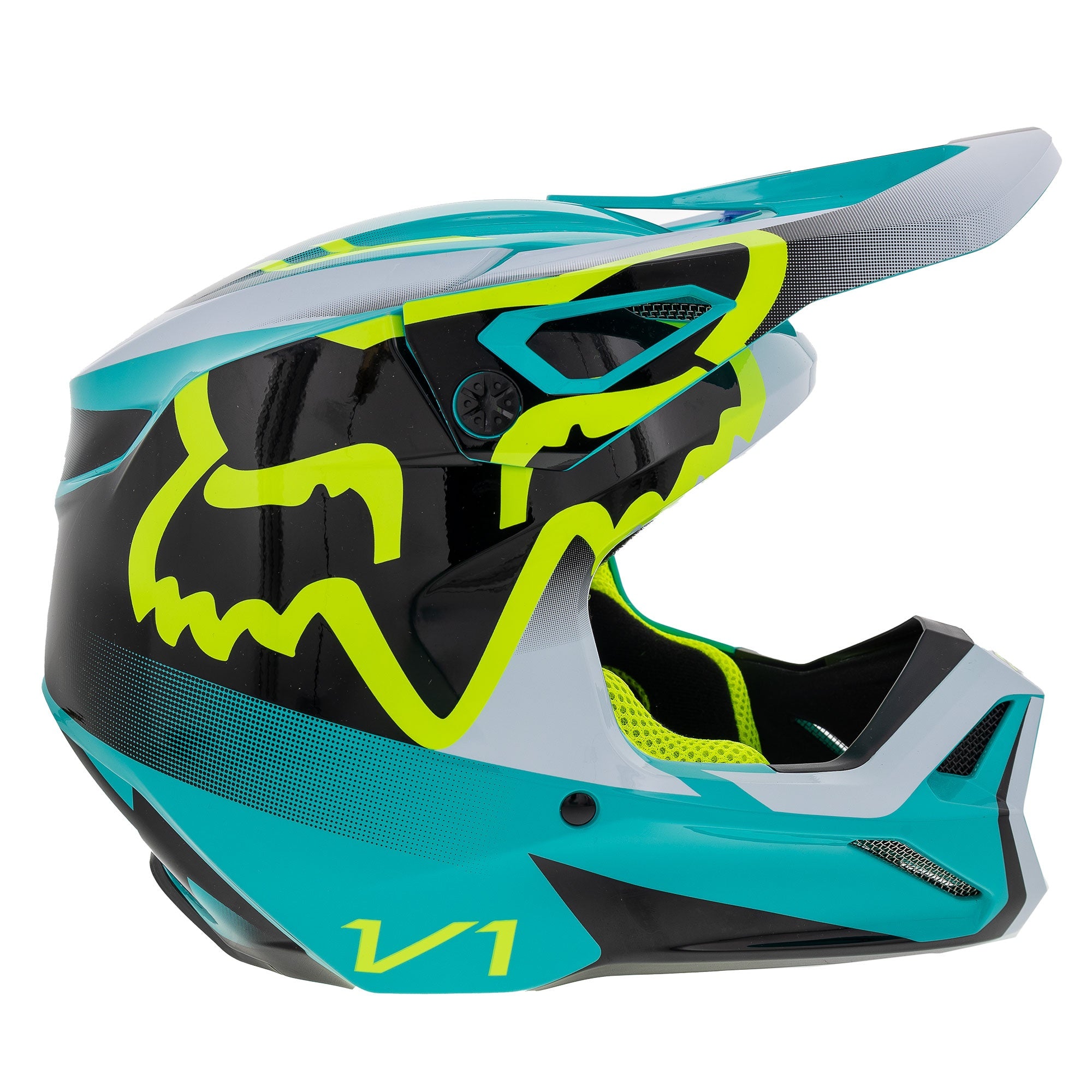 Open-box.Fox Racing V1  Motocross Helmet DOT Offroad MotoX Comfort MIPS SDP322