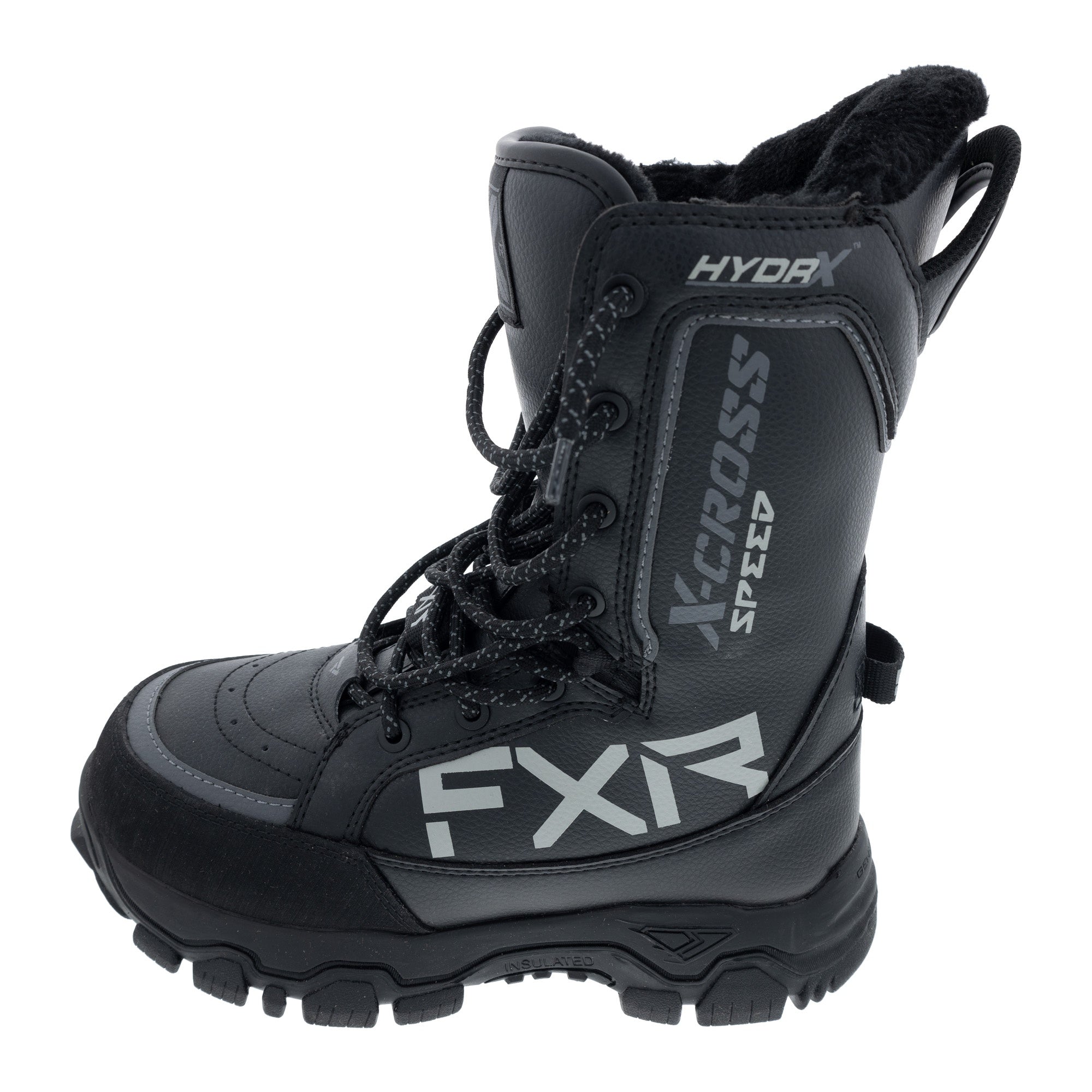 Open-box. FXR X-Cross Speed Snowmobile Boots Waterproof Winter Insulated SDP327