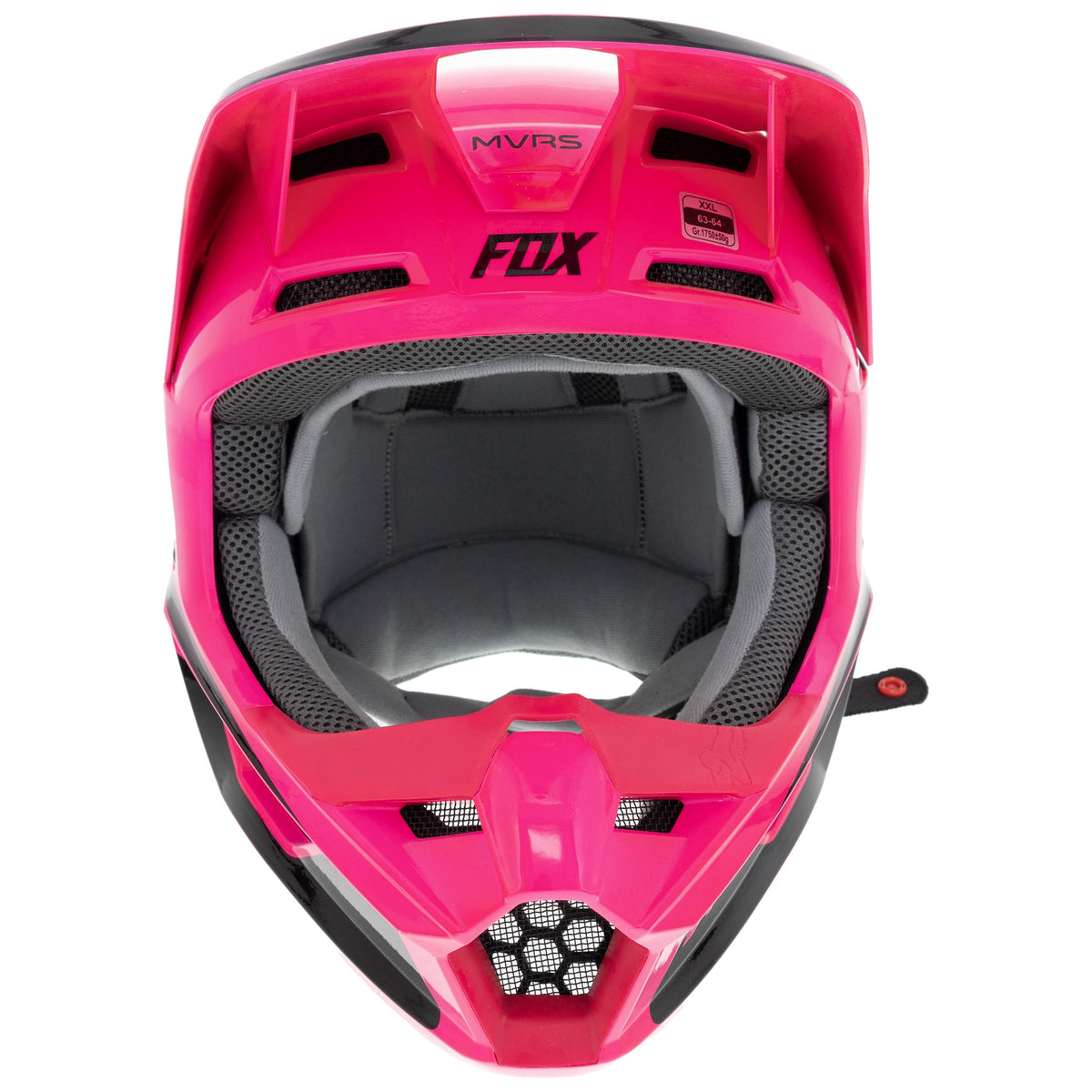 Open-Box.Fox Racing Black/Pink V1 Przm Lightweight Helmet MVRS 4 EPS  SDP494