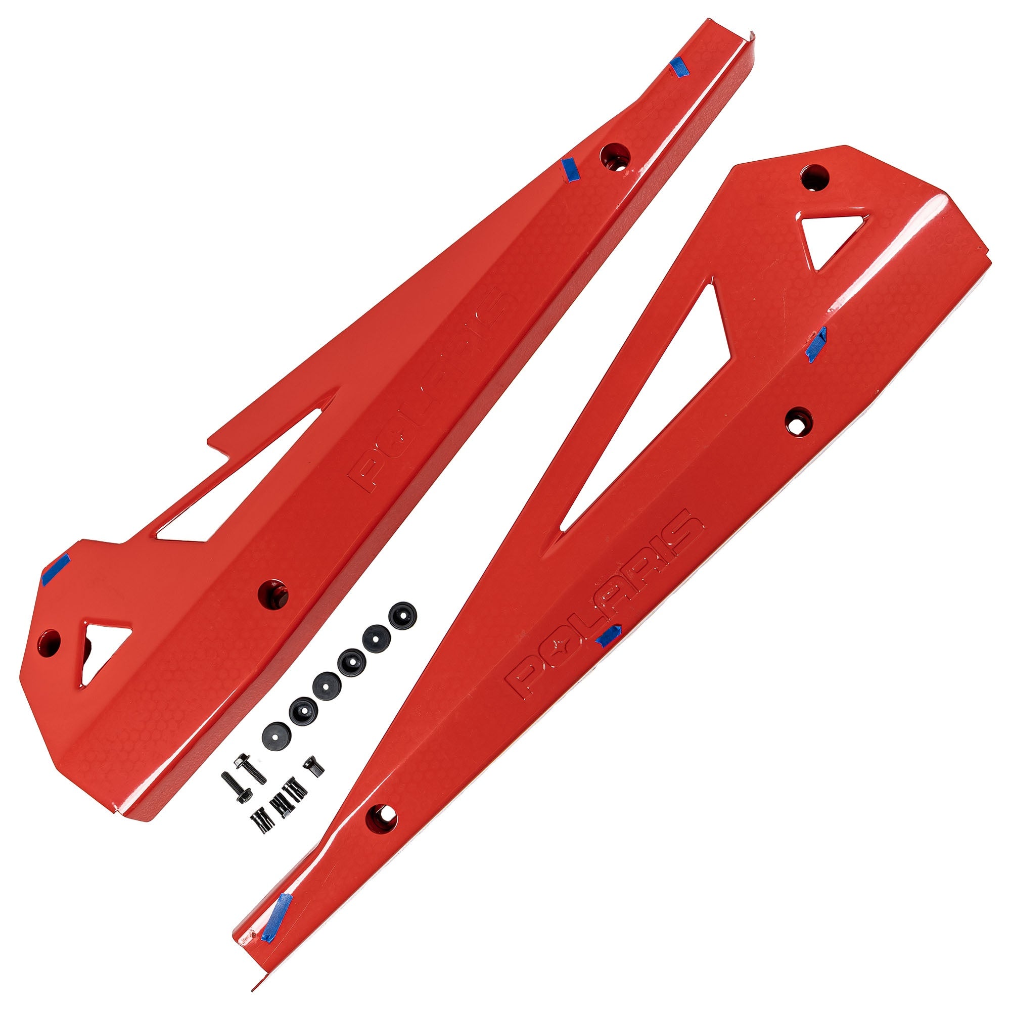 Polaris 2881587-293 Indy Red Low Profile Rock Sliders RZR XC 1000 900 XP  XC