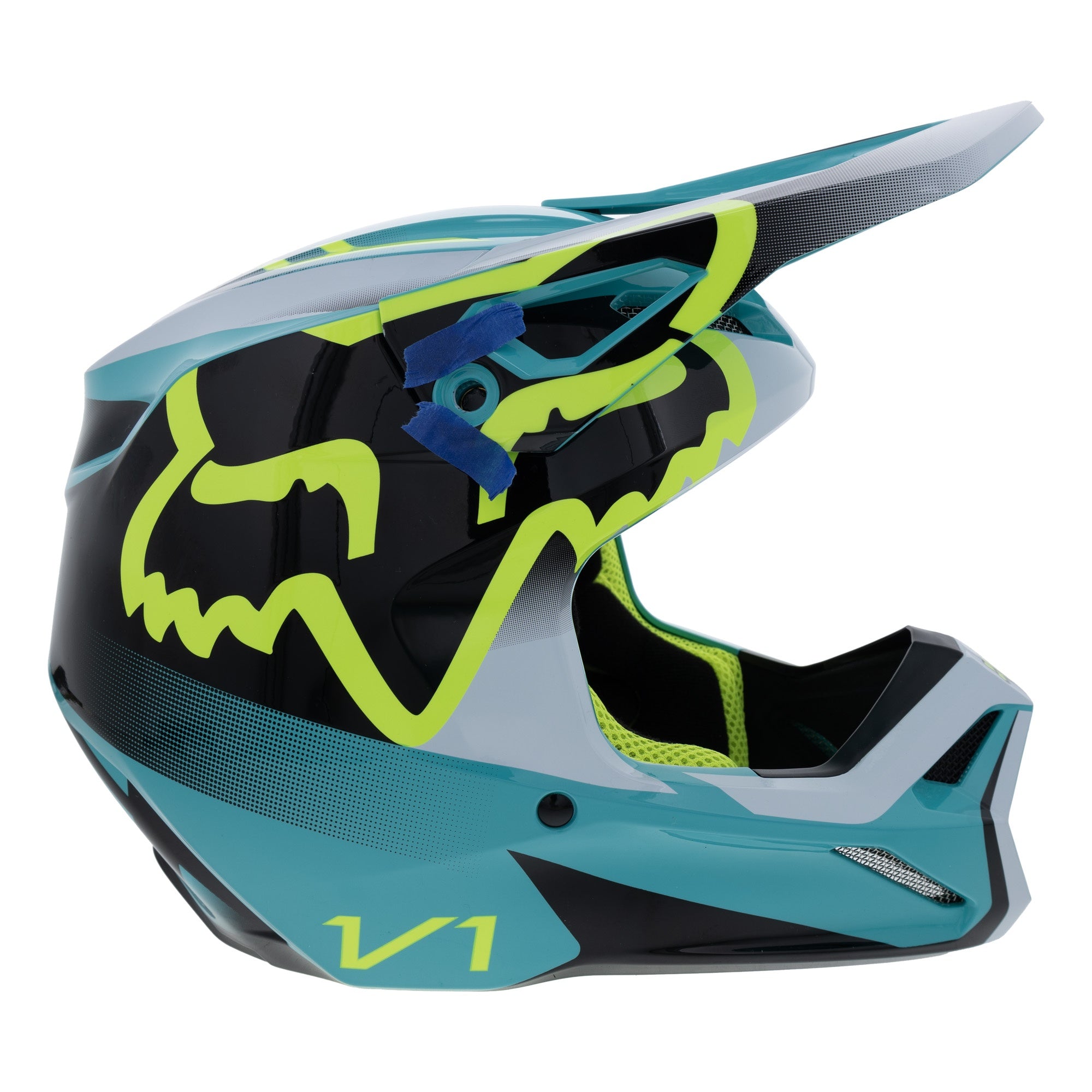 Open-Box.Fox Racing V1 Leed Motocross Helmet DOT/ECE Offroad MotoX  MIPS SDP577