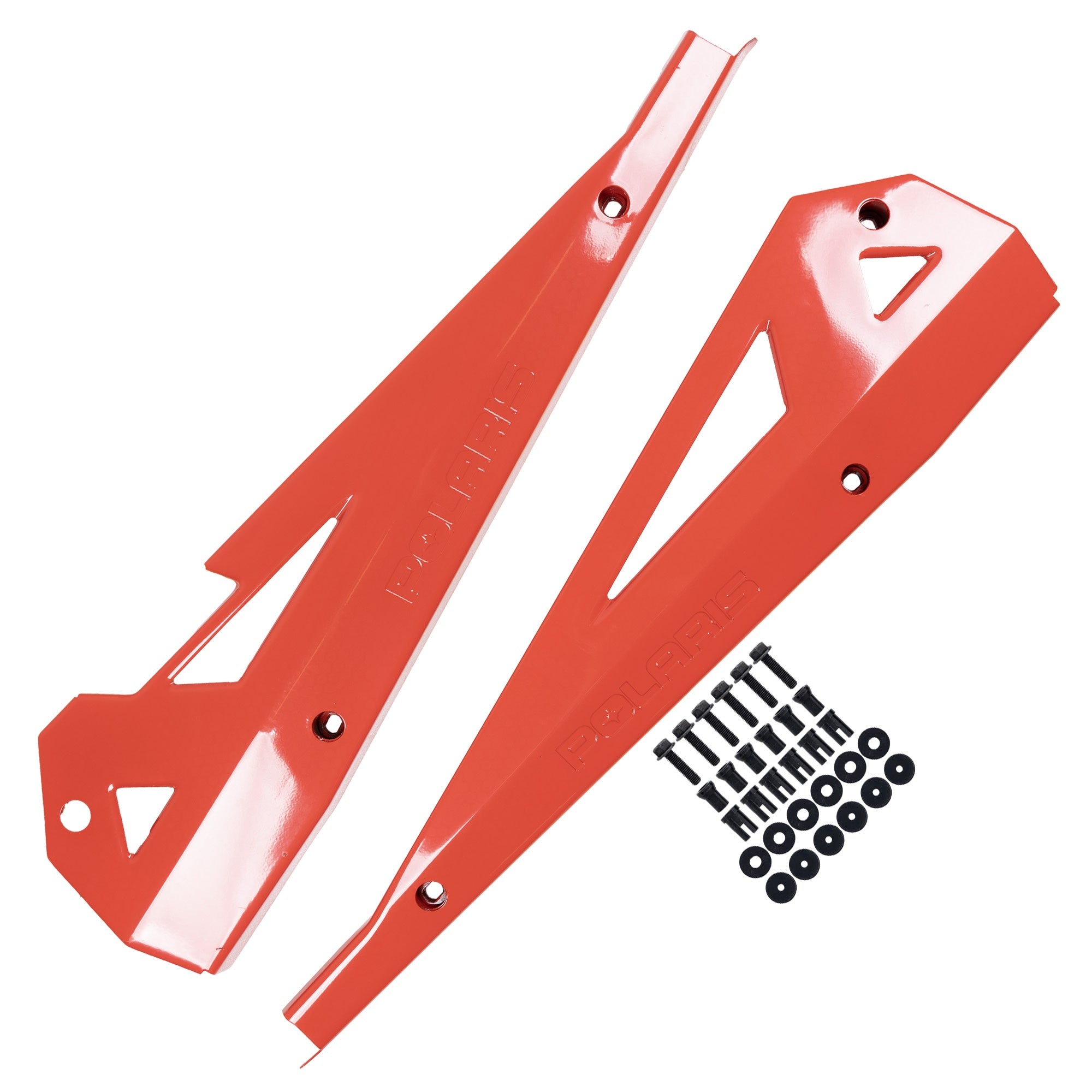 Polaris 2881587-293 Indy Red Low Profile Rock Sliders RZR XC 1000 900 XP  XC
