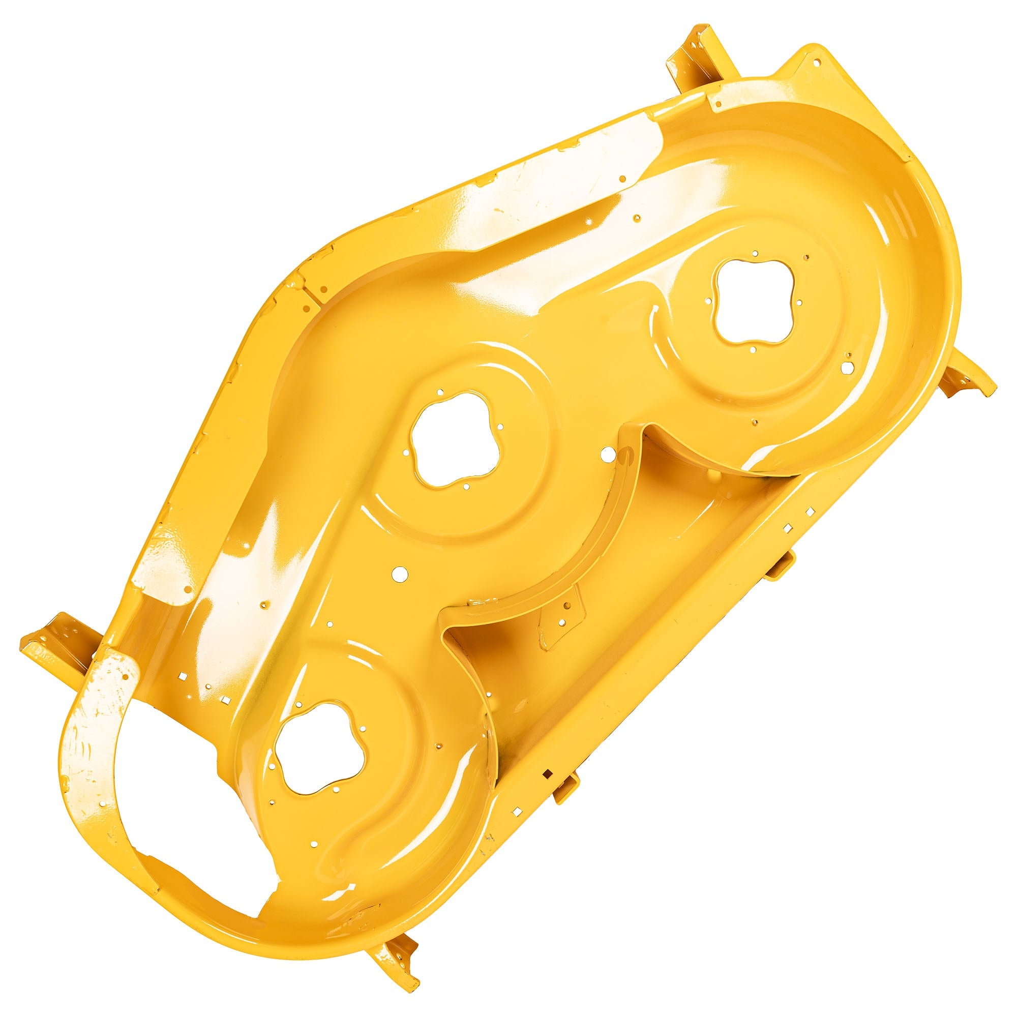 This is an open-box sale, and will not come in OEM packaging. Genuine CUB CADET .Product has cosmetic imperfections. Discounted CUB CADET Product. This item is sold as-is.CUB CADET 50" Deck Shell Cub Yellow 2 # 903-05189D-4021
