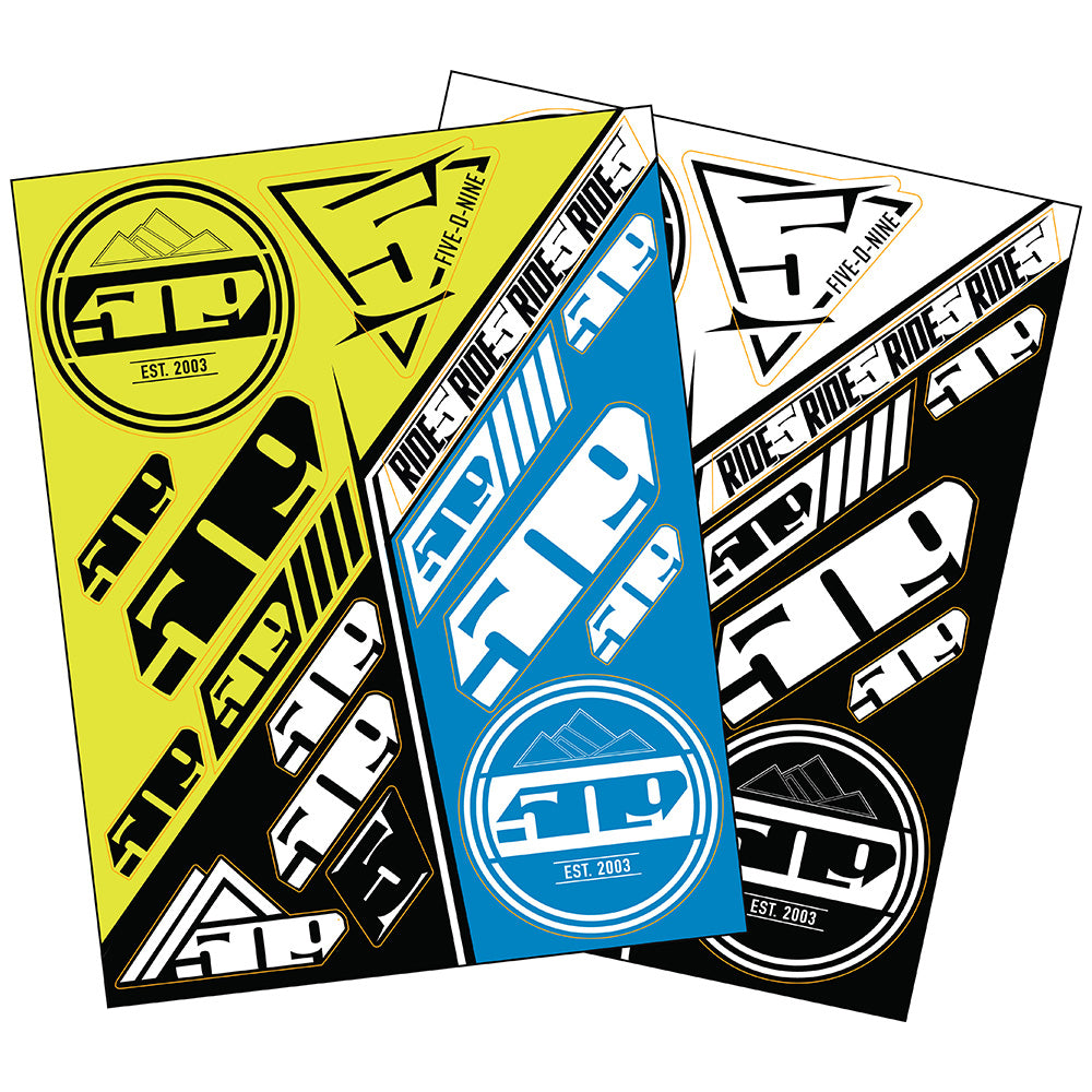 509 F13000300-000-501 Sticker Sheet