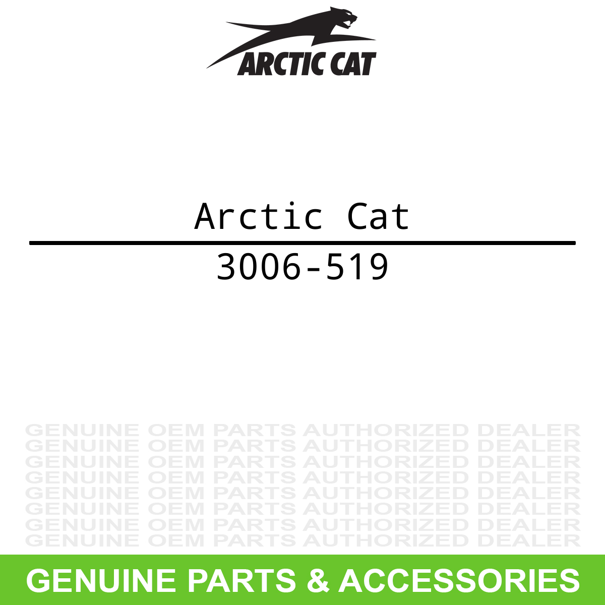 Arctic Cat 3006-519 Cat 600 700 800 Crossfire F6