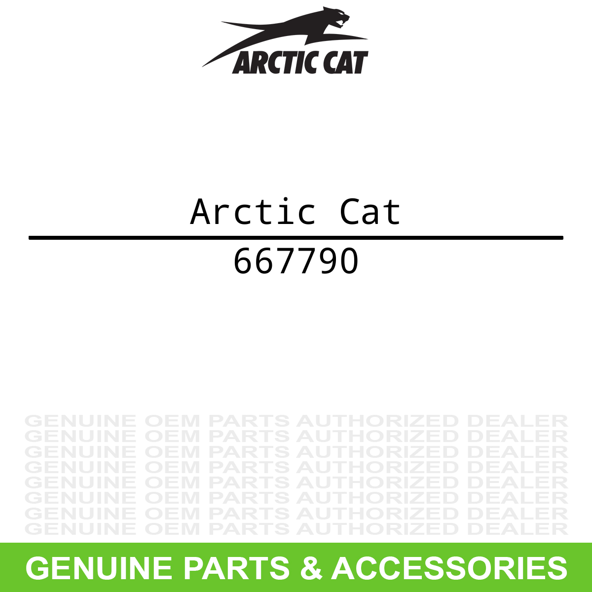 Arctic Cat 667790 Hardware