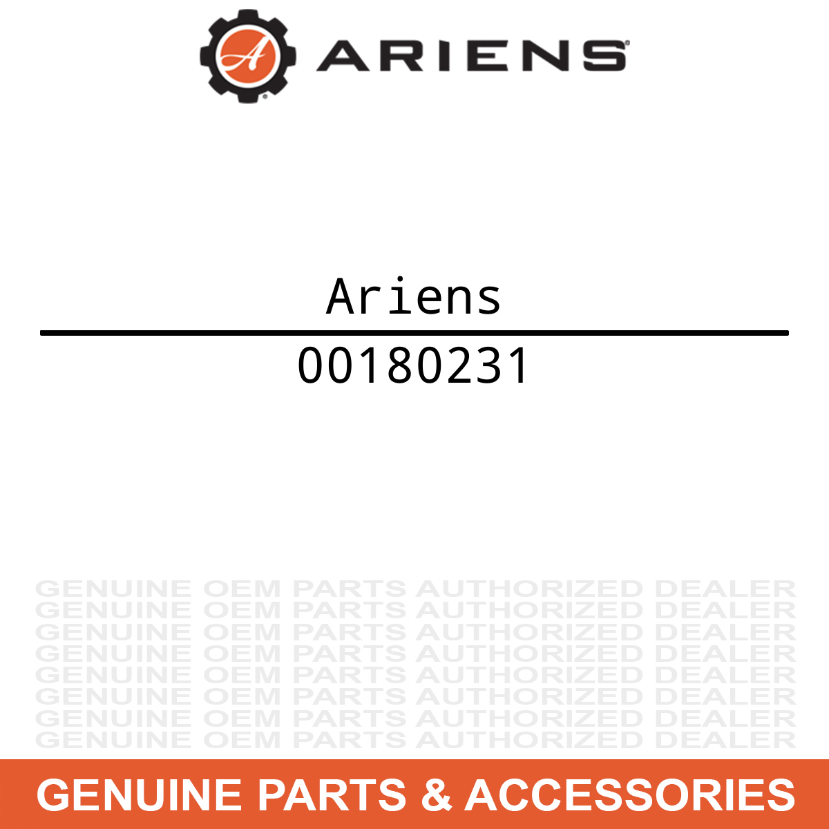 Ariens 00180231 Dampener