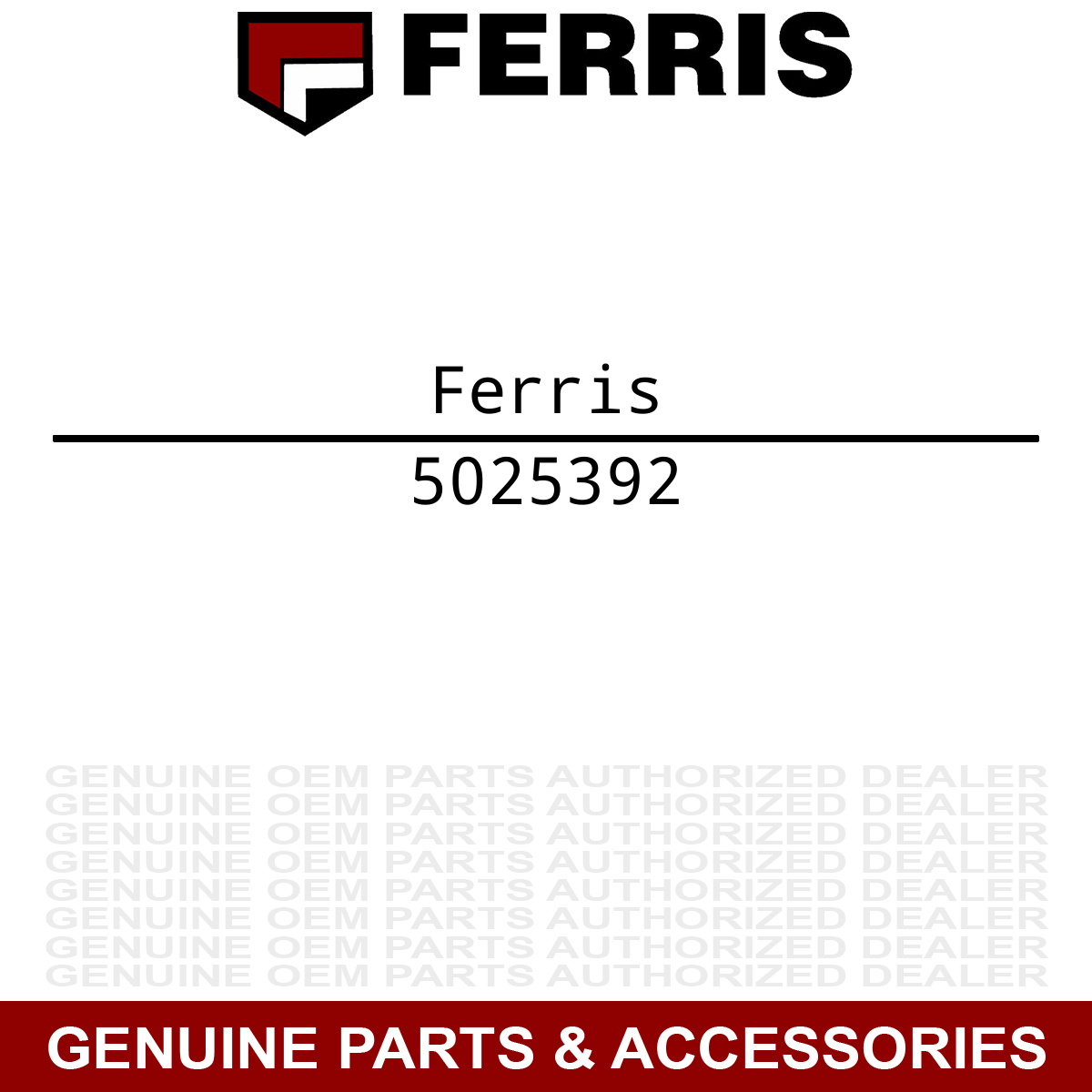 Ferris 5025392 Nut