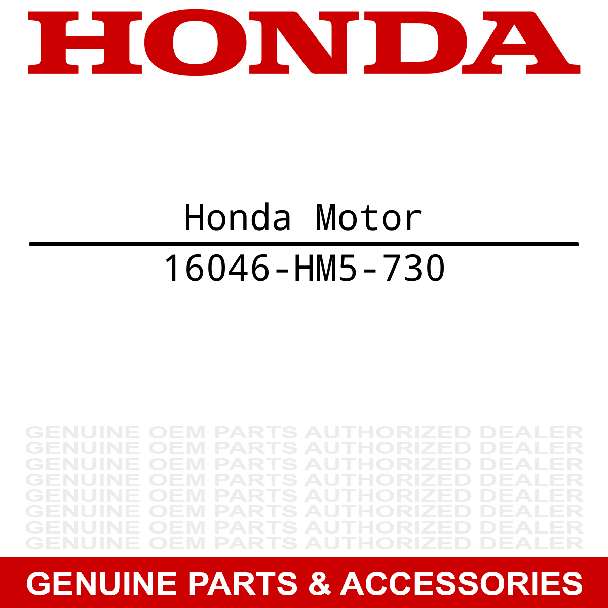 Honda 16046-HM5-730 Starter Valve Set Rancher FourTrax Foreman 300 350 400 450 Foreman