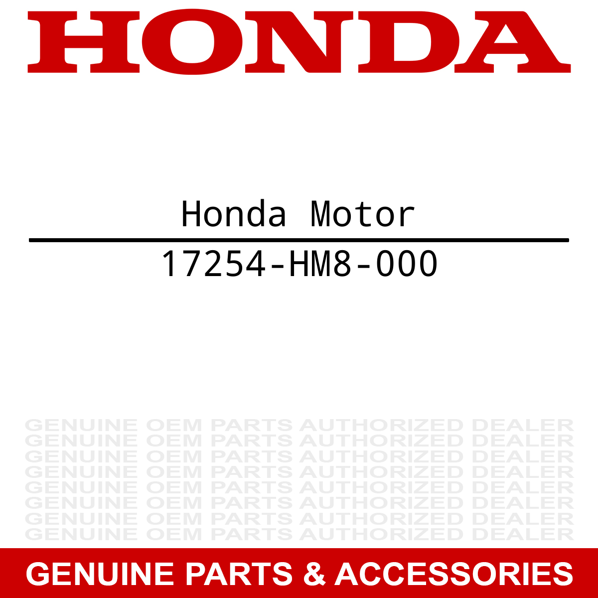 Honda 17254-HM8-000 Air Cleaner