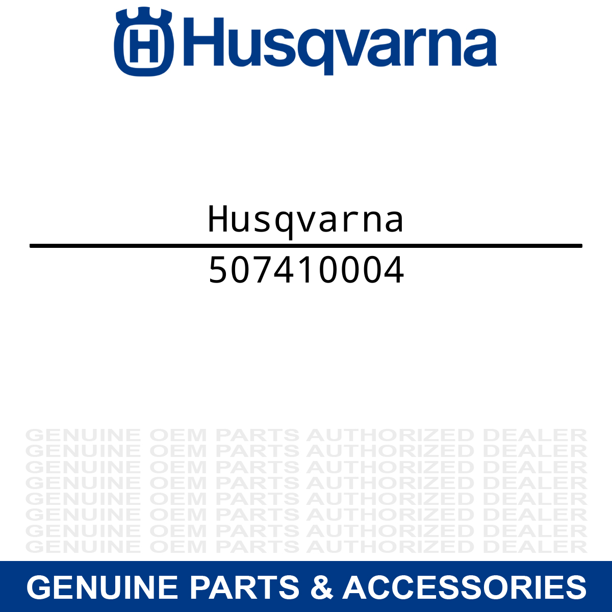 Husqvarna 507410004 Screw