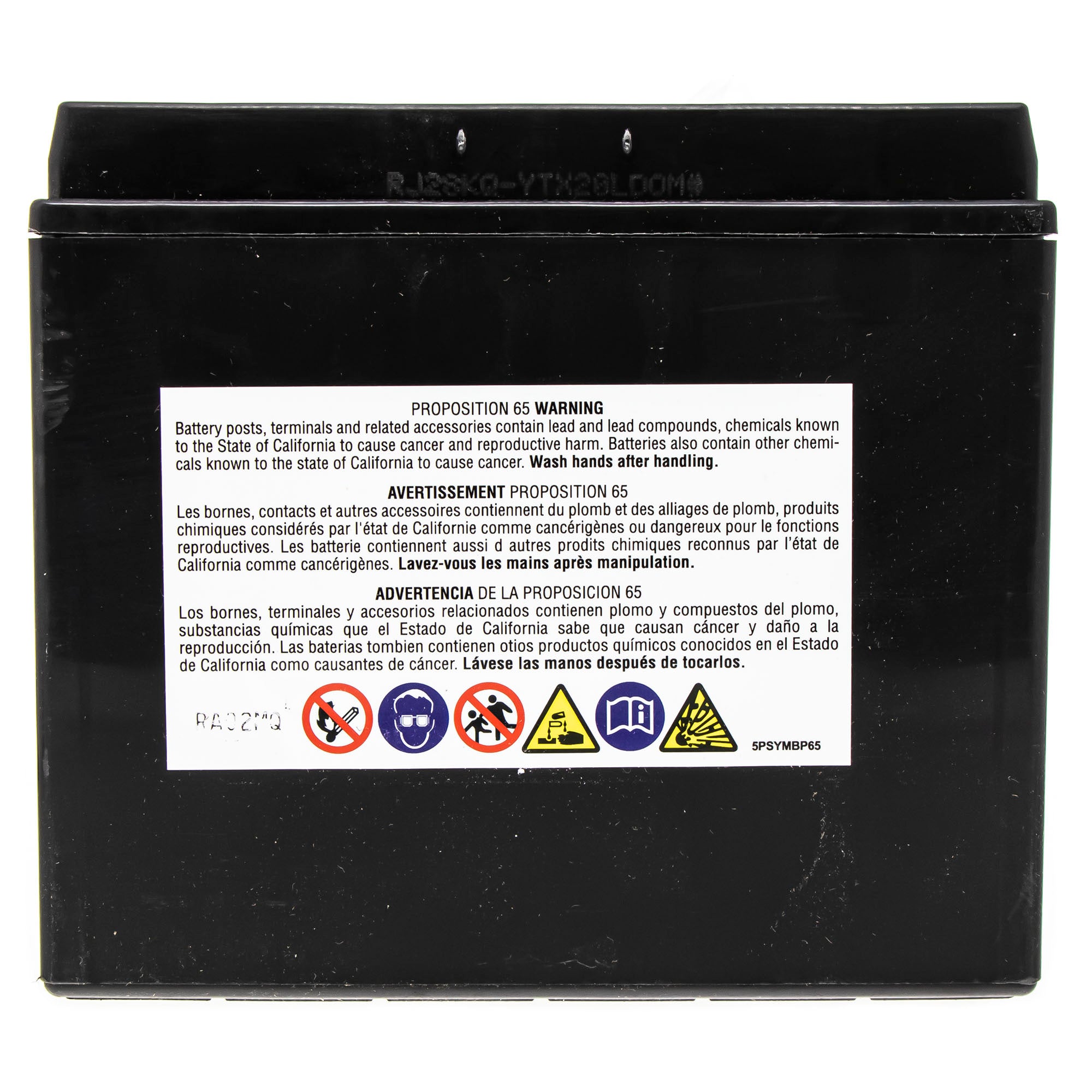 Yuasa Battery - 18 Amps. Wet (YTX20L-BS) 410301203 - ATV/SXS