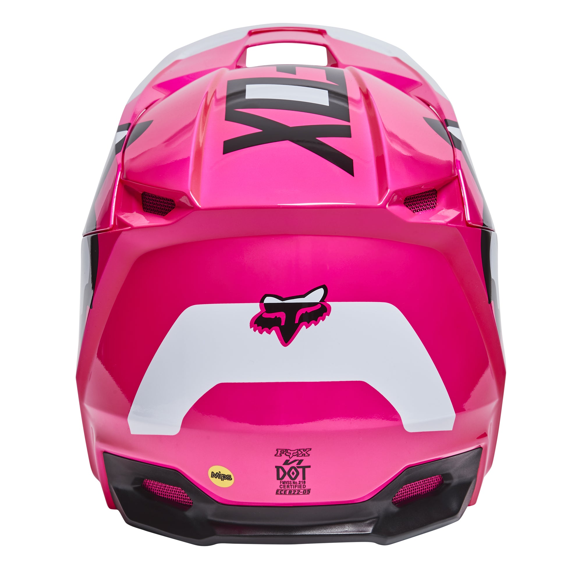 Fox Racing  Pink V1 Lux Helmet MVRS MIPS Lightweight DOT ECE Certified FMVSS 218