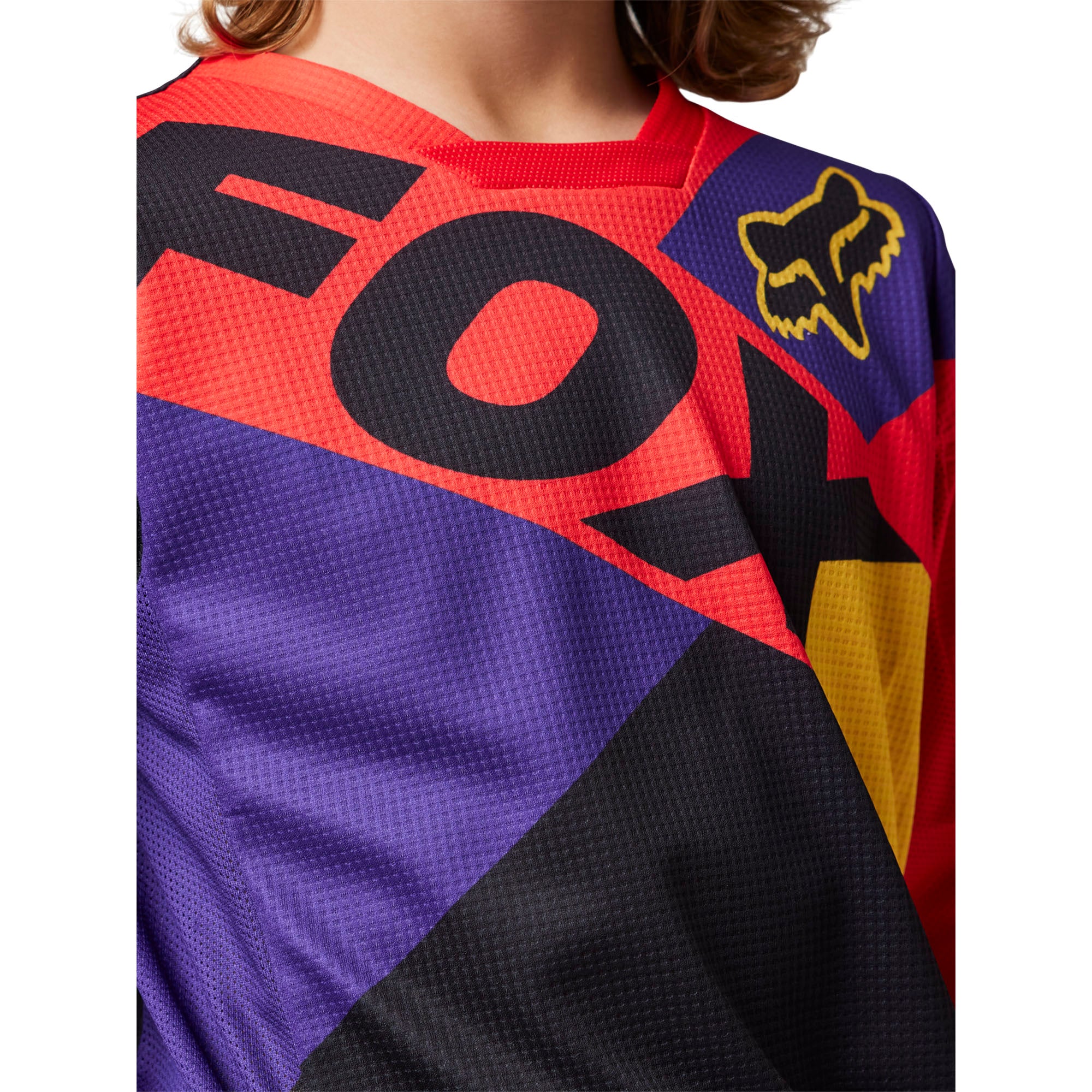 Fox Racing  Youth 180 Xpozr Motocross Jersey Red Offroad MotoX Vented Mesh