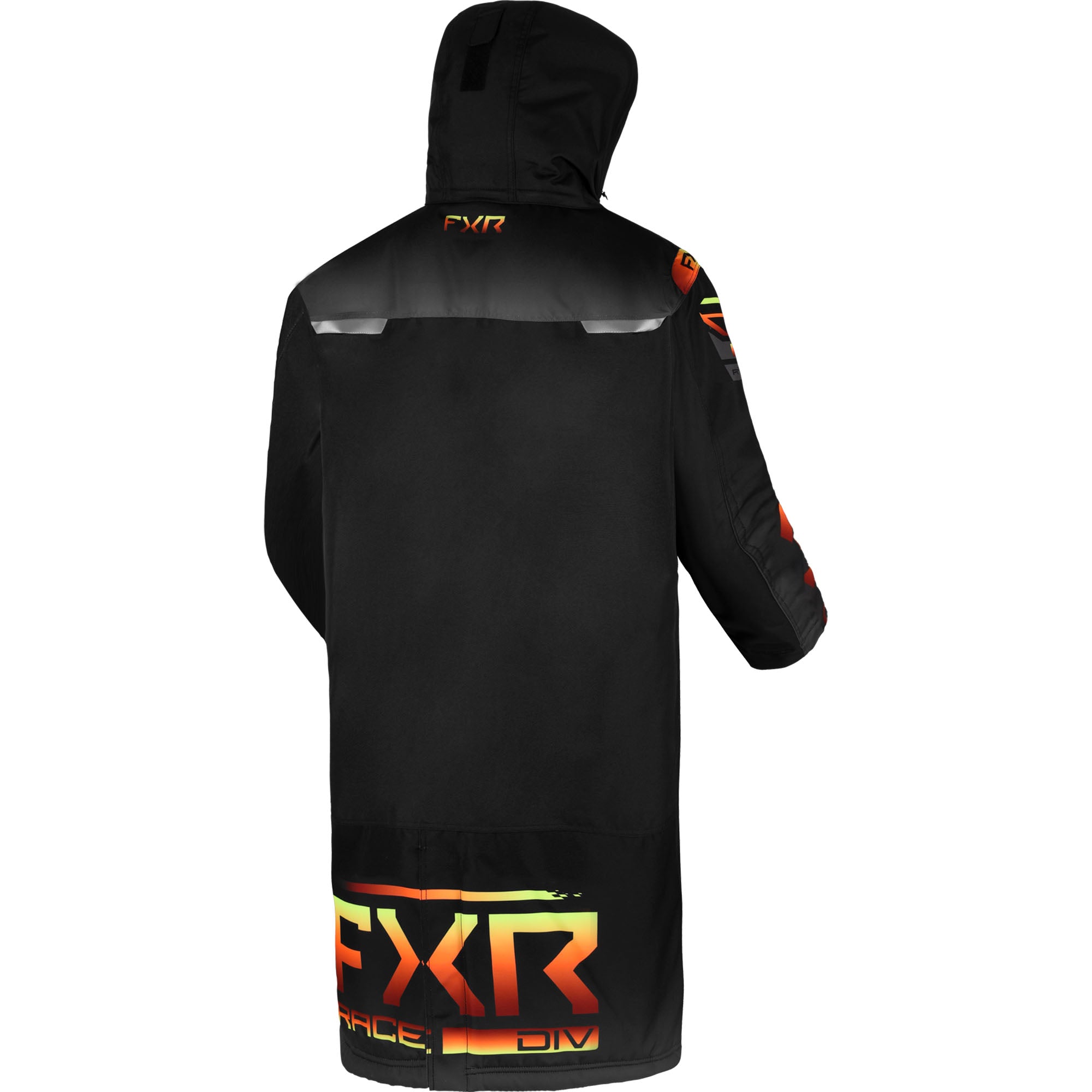 FXR  Mens Warm-Up Coat Winter Snowmobile Jacket Thermal Flex Black Inferno