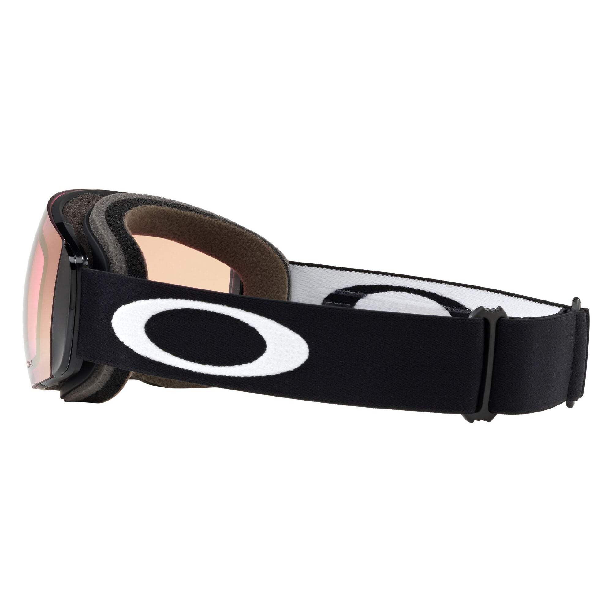 Oakley OO7064-45 Flight Deck Snow Goggles Matte Black Strap w Prizm Snow Hi Pink Lens