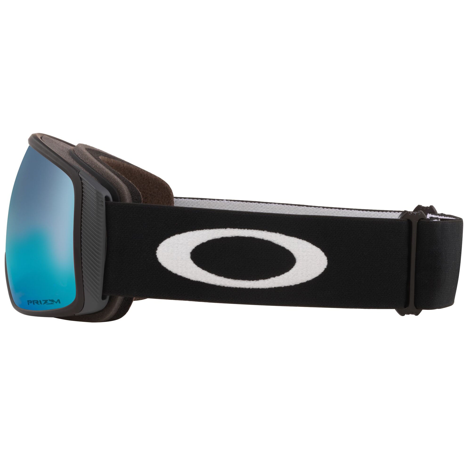 Oakley Matte Black Strap w/ Prizm Snow Sapphire Iridium Lens Large OO7104-06