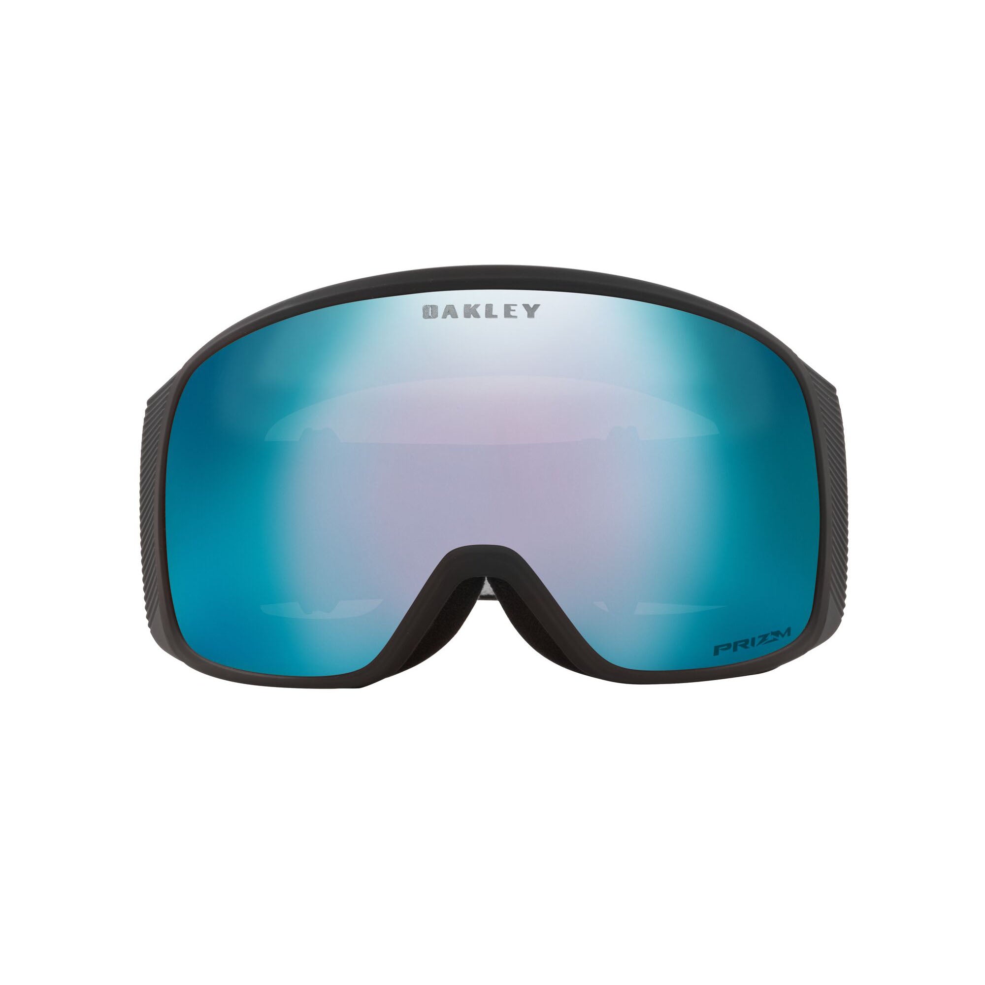 Oakley OO7104-06 Flight Tracker Snow Goggles Matte Black Strap w Prizm Snow Sapphire