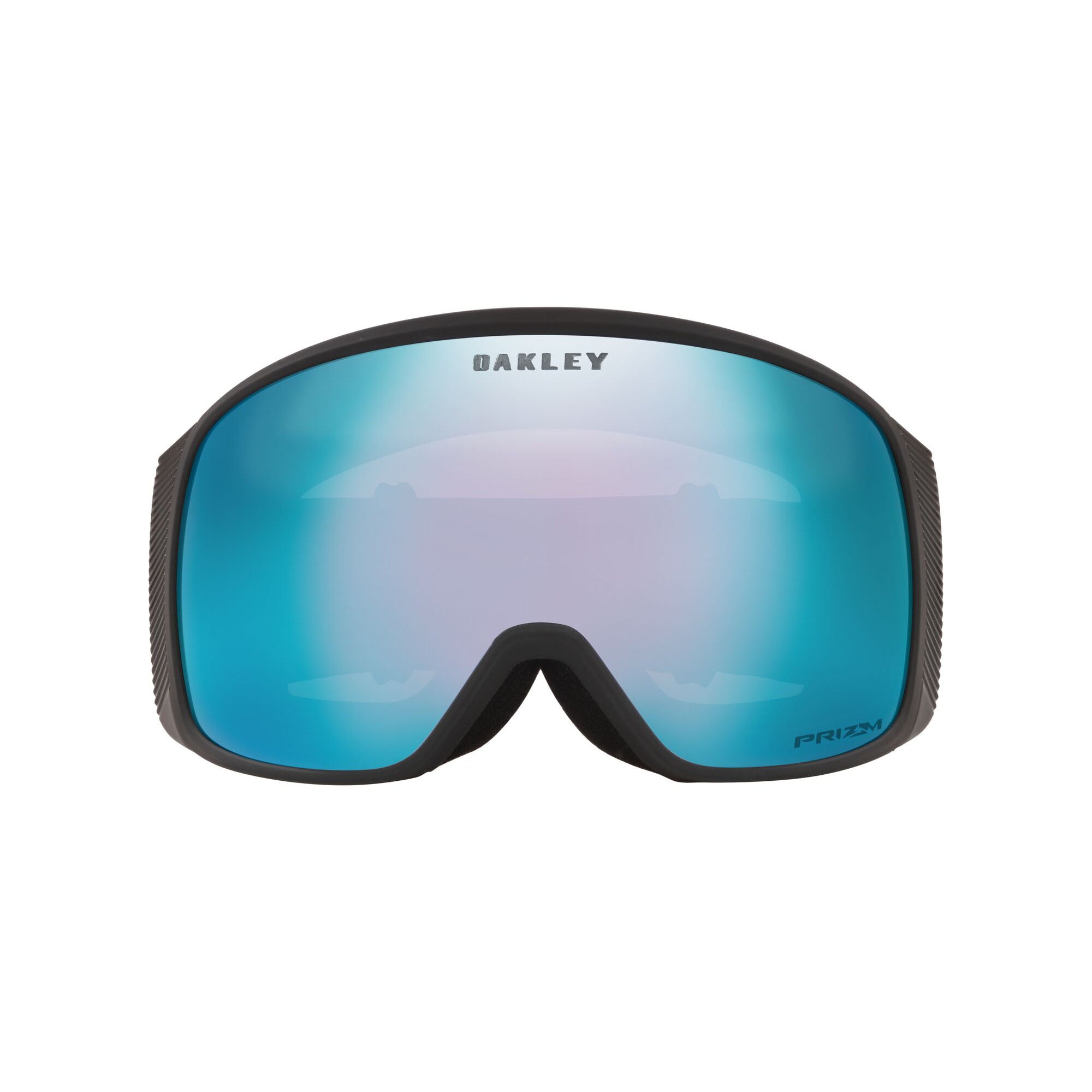 Oakley OO7104-08 Flight Tracker Snow Goggles Factory Pilot Black Strap w Prizm Snow