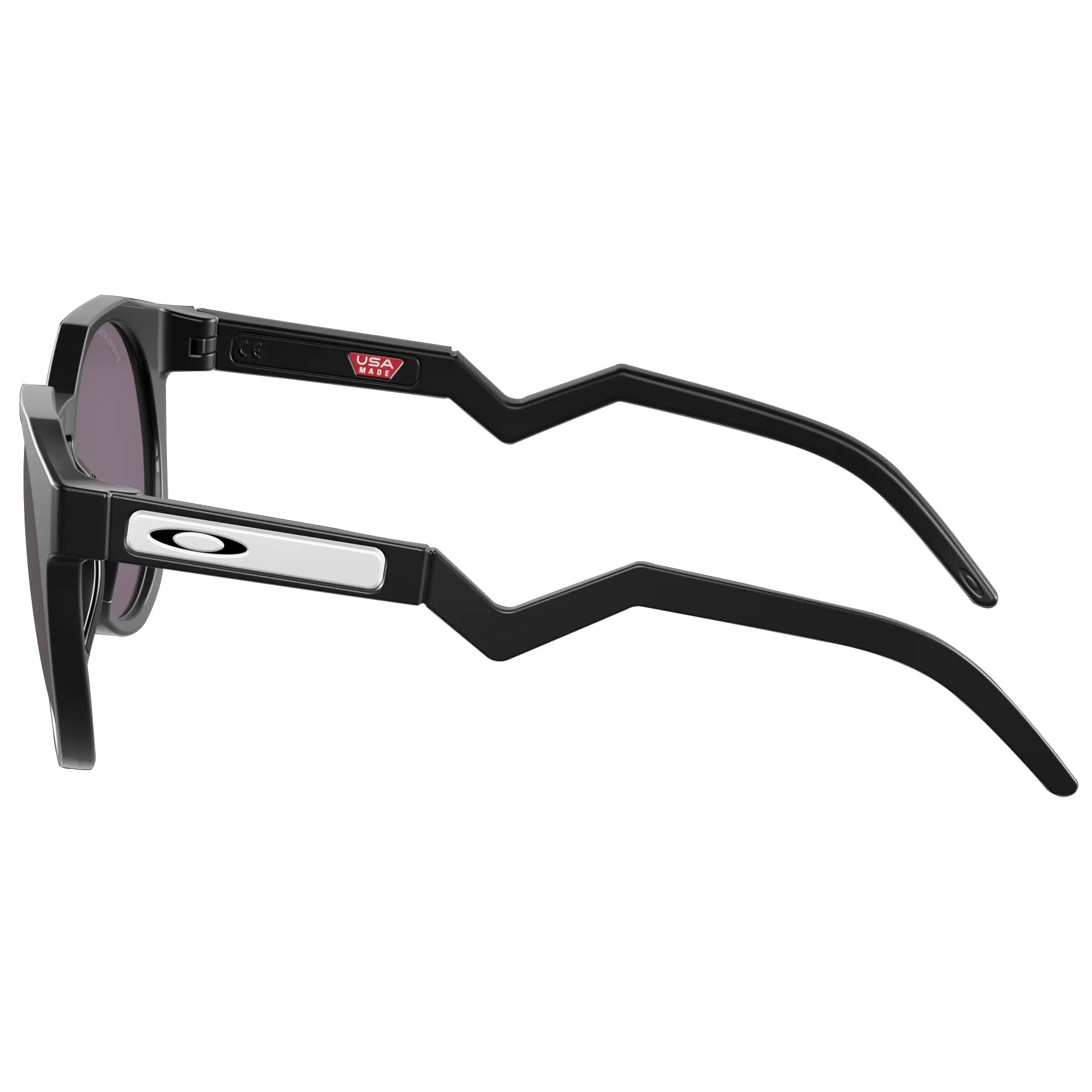 Oakley OO9464-0150 HSTN Sunglasses Matte Black Frame w Prizm Grey Lens
