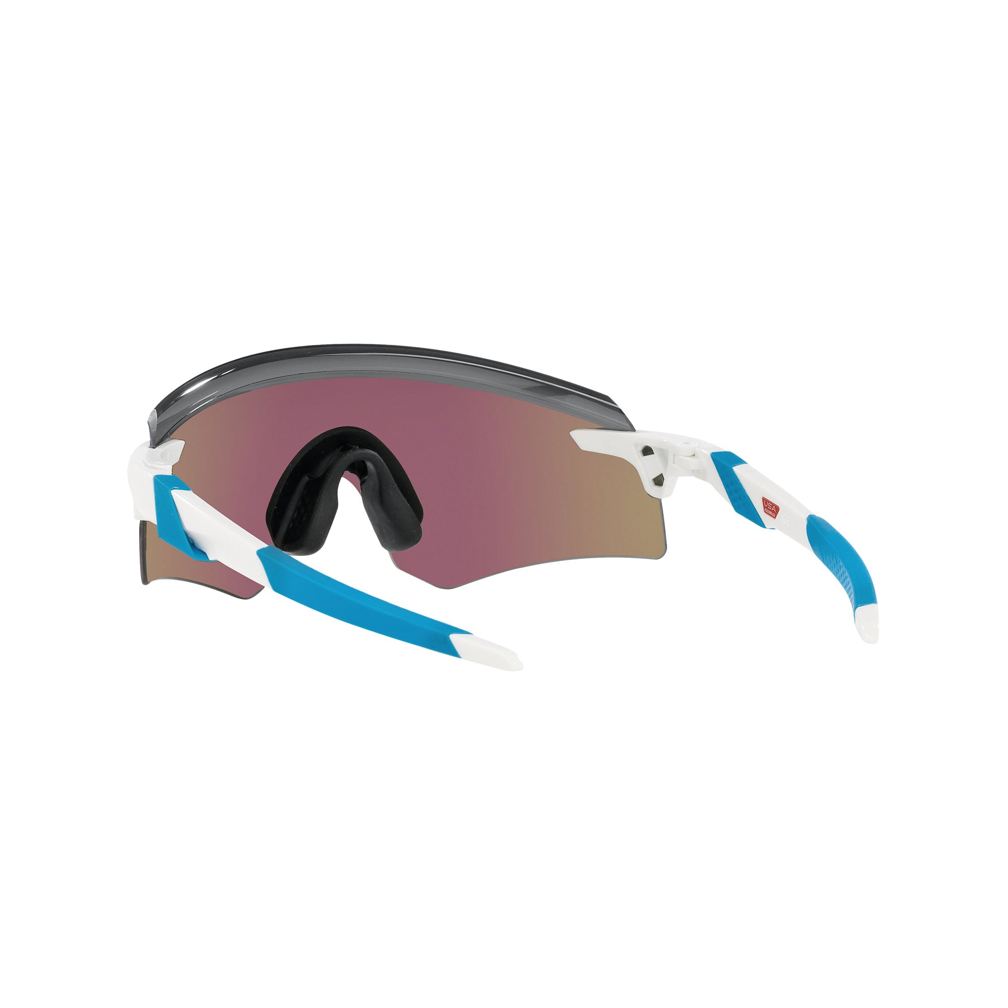 Oakley OO9471-0536 Encoder Sunglasses Polished White Frame w Prizm Sapphire Lens