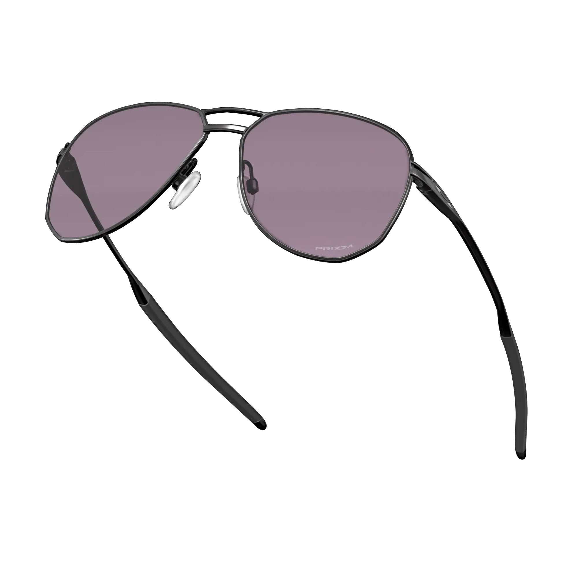 Oakley OO4147-0157 Contrail Sunglasses Satin Black Frame w Prizm Grey Lens