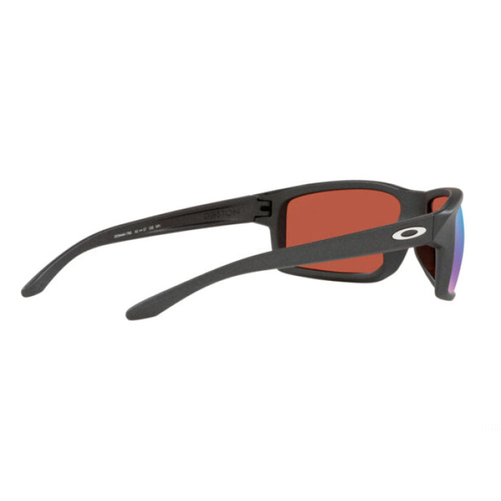 Oakley OO9449-1760 Gibston Sunglasses Steel Frame w Prizm Snow Sapphire Lens