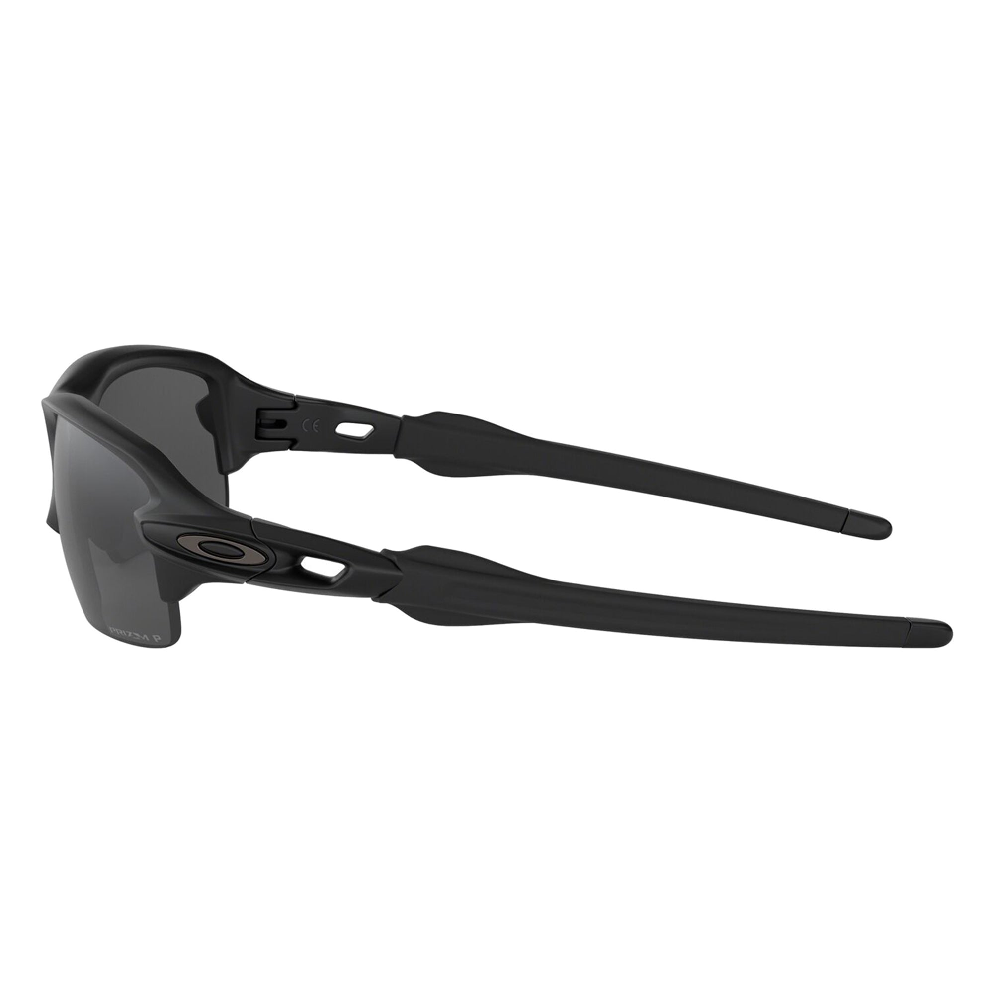 Oakley OJ9005-0859 Flak XS Sunglasses Youth Fit Matte Black Frame Prizm Black Polarized