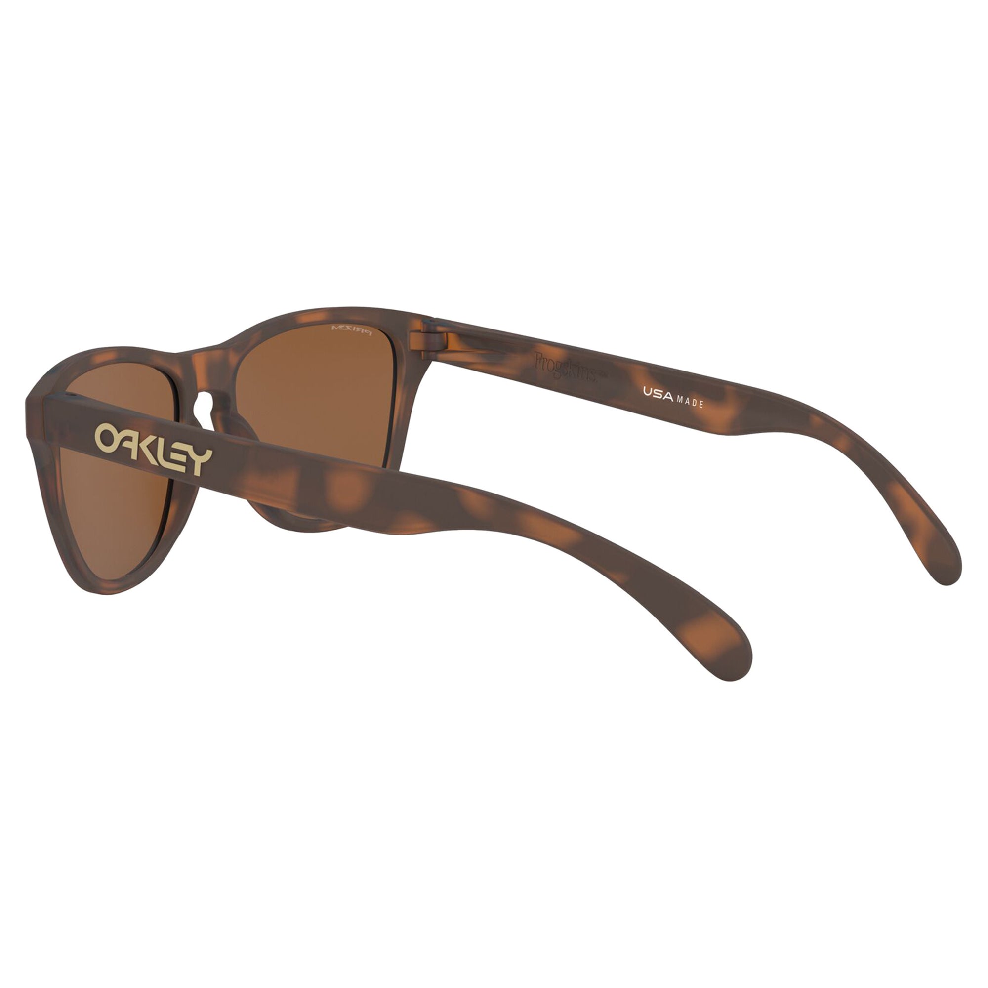 Oakley OJ9006-1653 Frogskins XS Sunglasses Youth Fit Square Matte Brown Tortoise Frame