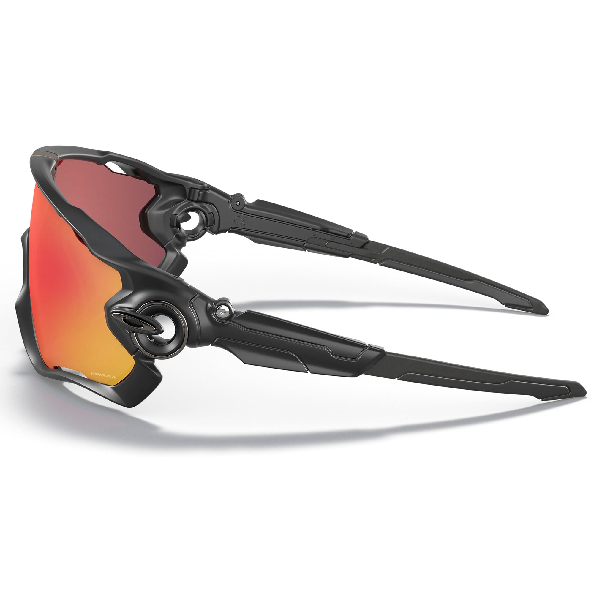 Oakley OO9290-4831 Jawbreaker Sunglasses Matte Black Frame Prizm Trail Torch Lens