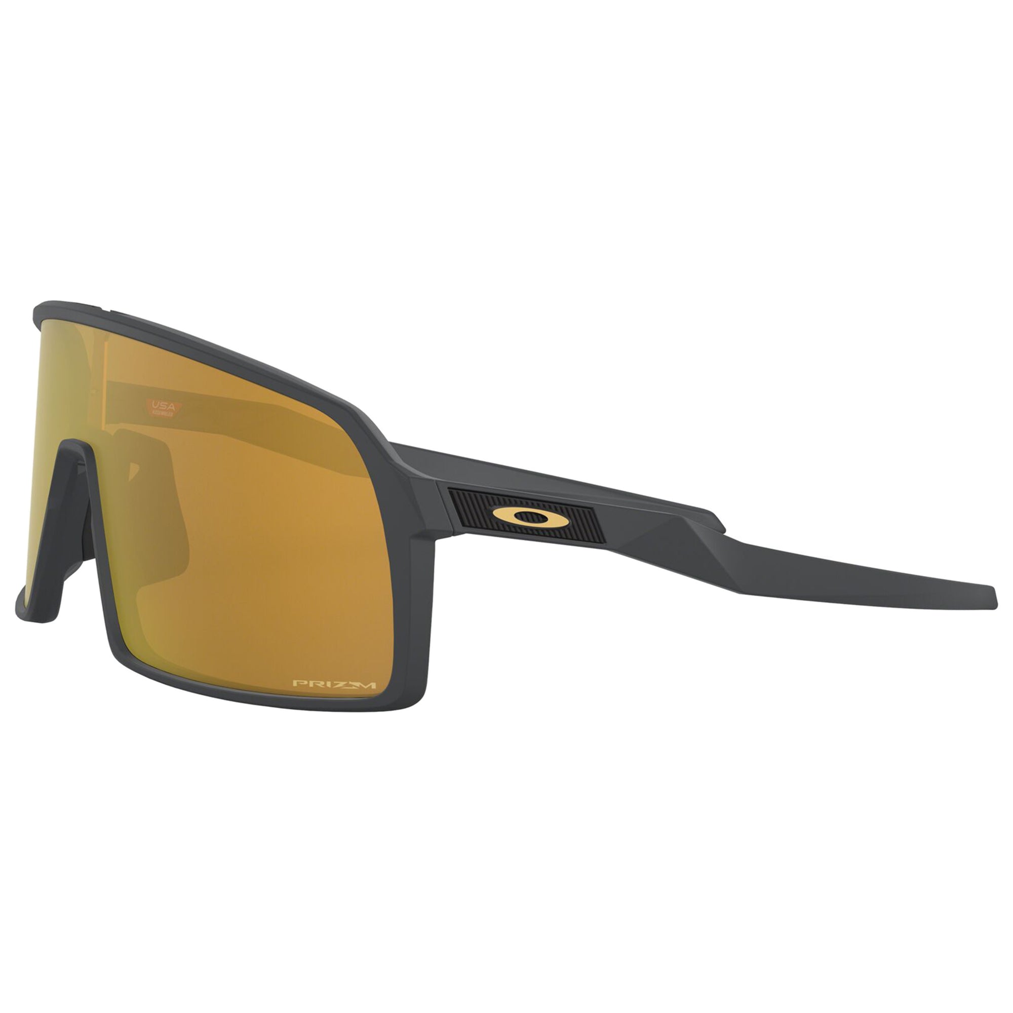 Oakley OO9406-0537 Sutro Sunglasses Matte Carbon Frame Prizm 24K Lens