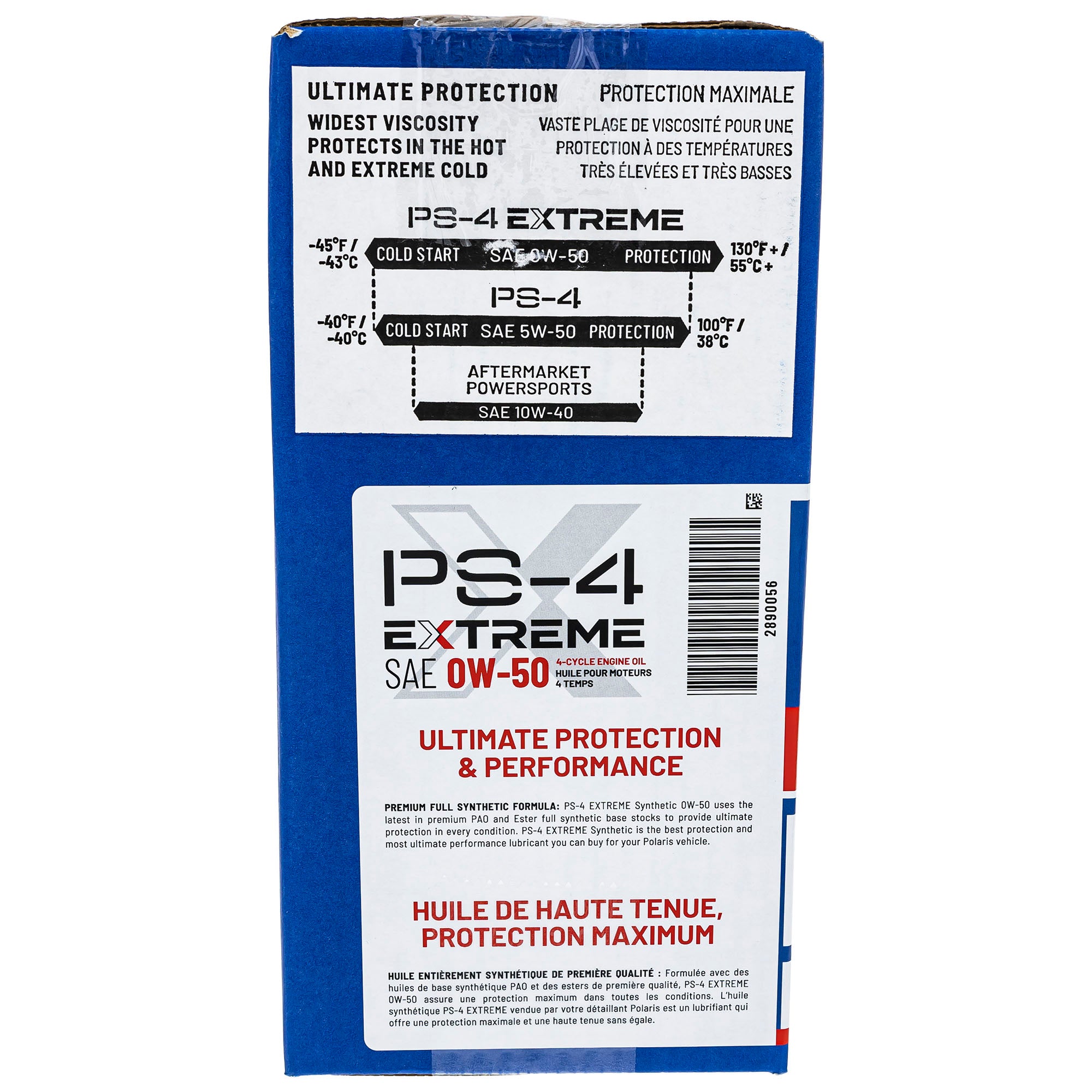 Polaris 2890056 PS-4 0W-50 Extreme Duty Oil Change Kit Ranger RZR Sportsman Twin 570 600